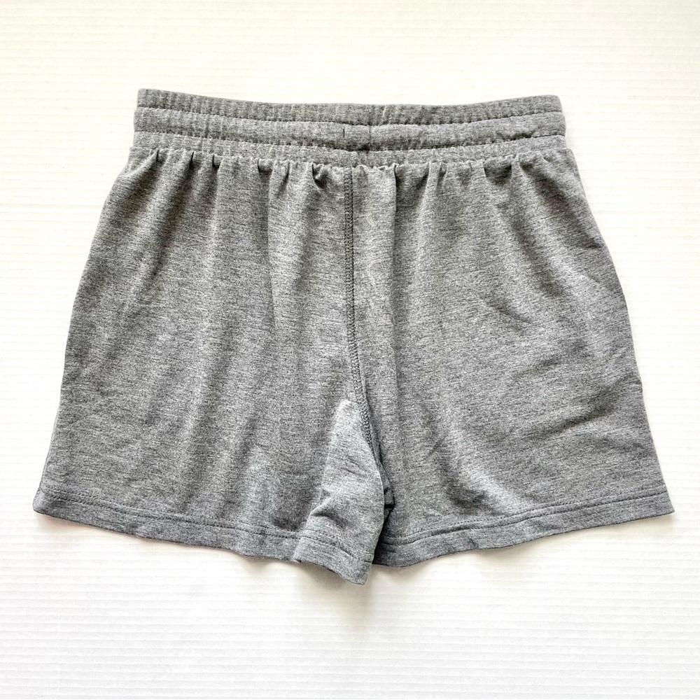 Women’s Gray Stretch French Terry Active Soft Shorts NWT - Size S - Picture 3 of 3